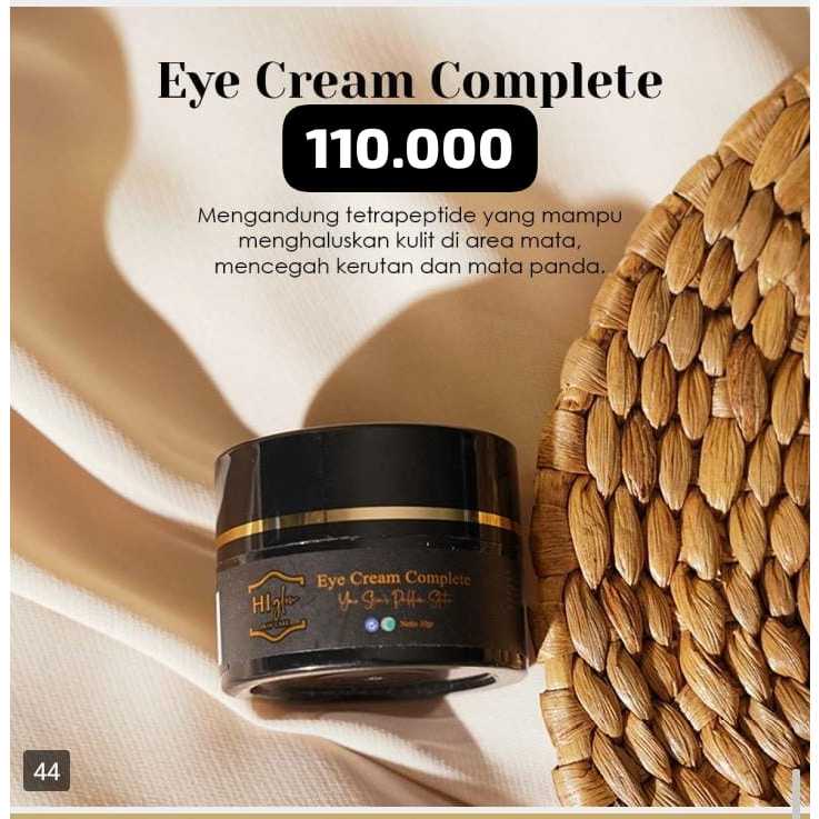 EYE CREAM COMPLETE UNTUK MATA PANDA BY HI GLOW SKINCARE