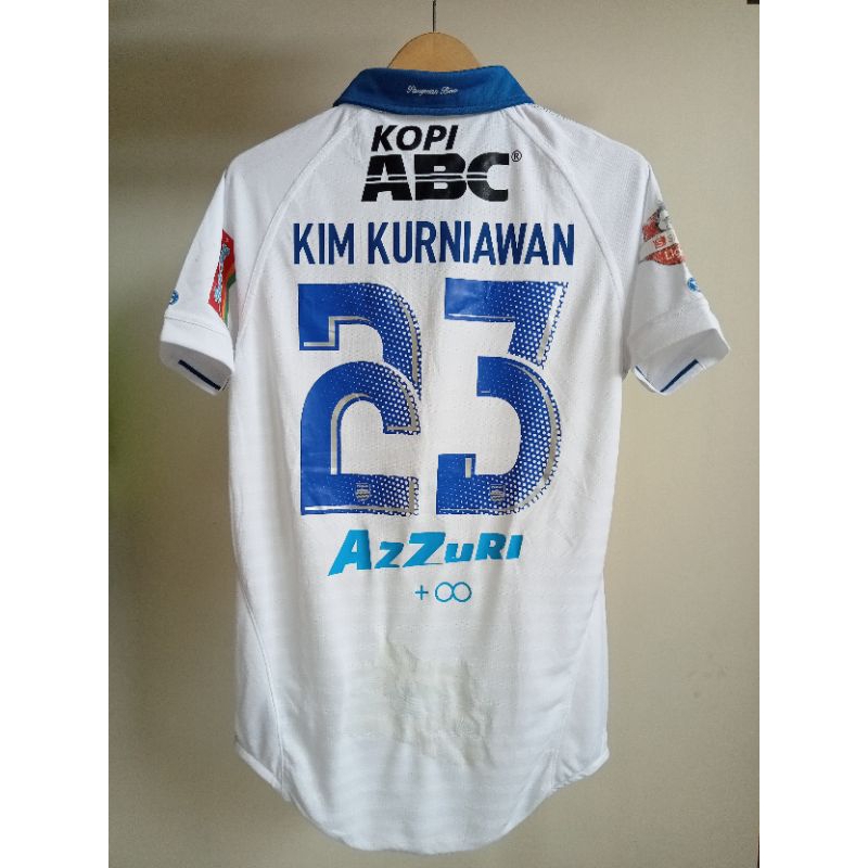 Match Issue Jersey Kim Kurniawan Persib Bandung Away 2019 (M) Original Baju Bola Asli Rare Langka Sh