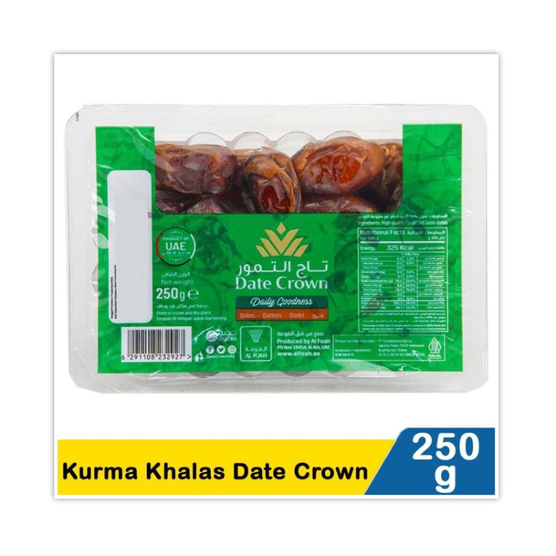 

Kurma Khalas Date Crown 250 gr