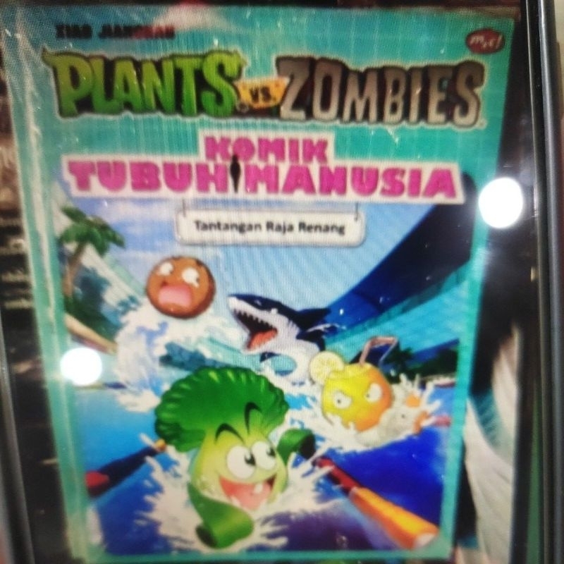 PLANTS VS ZOMBIES KOMIK TUBUH MANUSIA