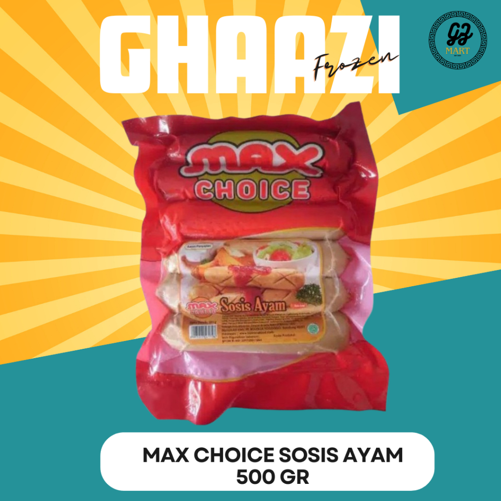 

MAX CHOICE SOSIS AYAM 500gr