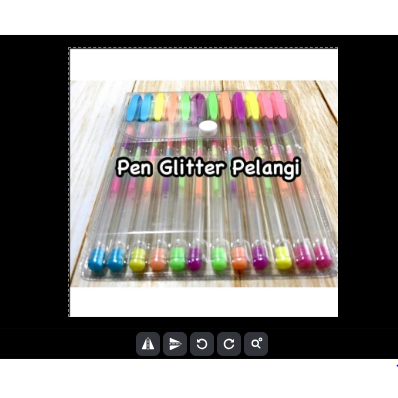 

Gel pen Glitter Pelangi ColorG el ( 12 pcs)