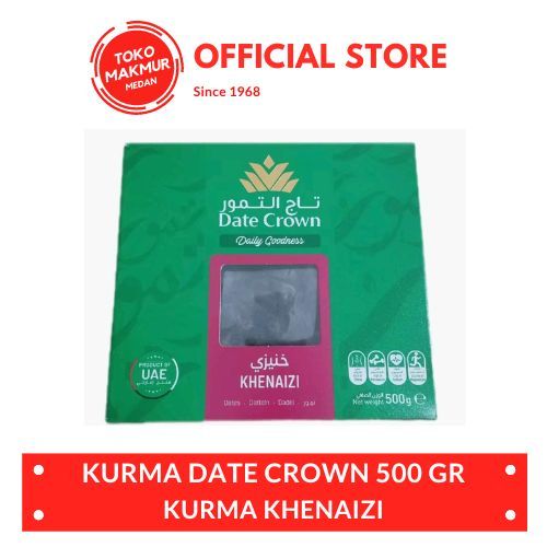 

KURMA DATE CROWN 500 GR / KURMA KHENAIZI