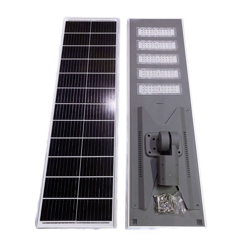lampu solar sel tenaga surya matahari outdoor led pju jalan street light 3 5 6 baris 90w 150w 180w