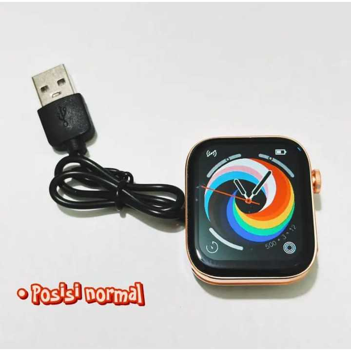 Kabel Charger Smartwatch T500+ Series 7 / X7 / Charger Smart Watch Series 7