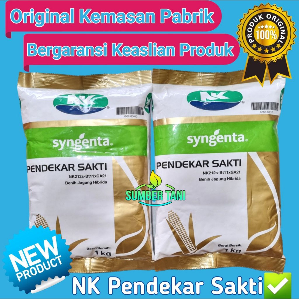 

BENIH JAGUNG NK PENDEKAR SAKTI | NK 212s SYGENTA - 1KG | TAHAN HERBISIDA SISTEMIK GLIPHOSAT