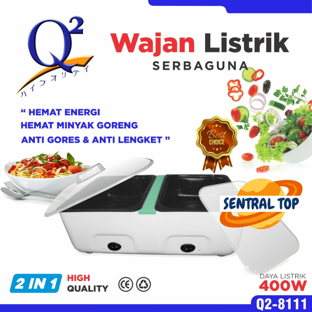 Q2 Wajan Listrik Serbaguna 8111