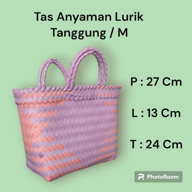 Obral Tas Anyaman Lurik M/Sedang