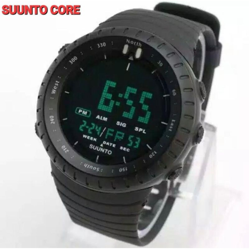 Jam Tangan Pria Dan Wanita Digital Tali Karet