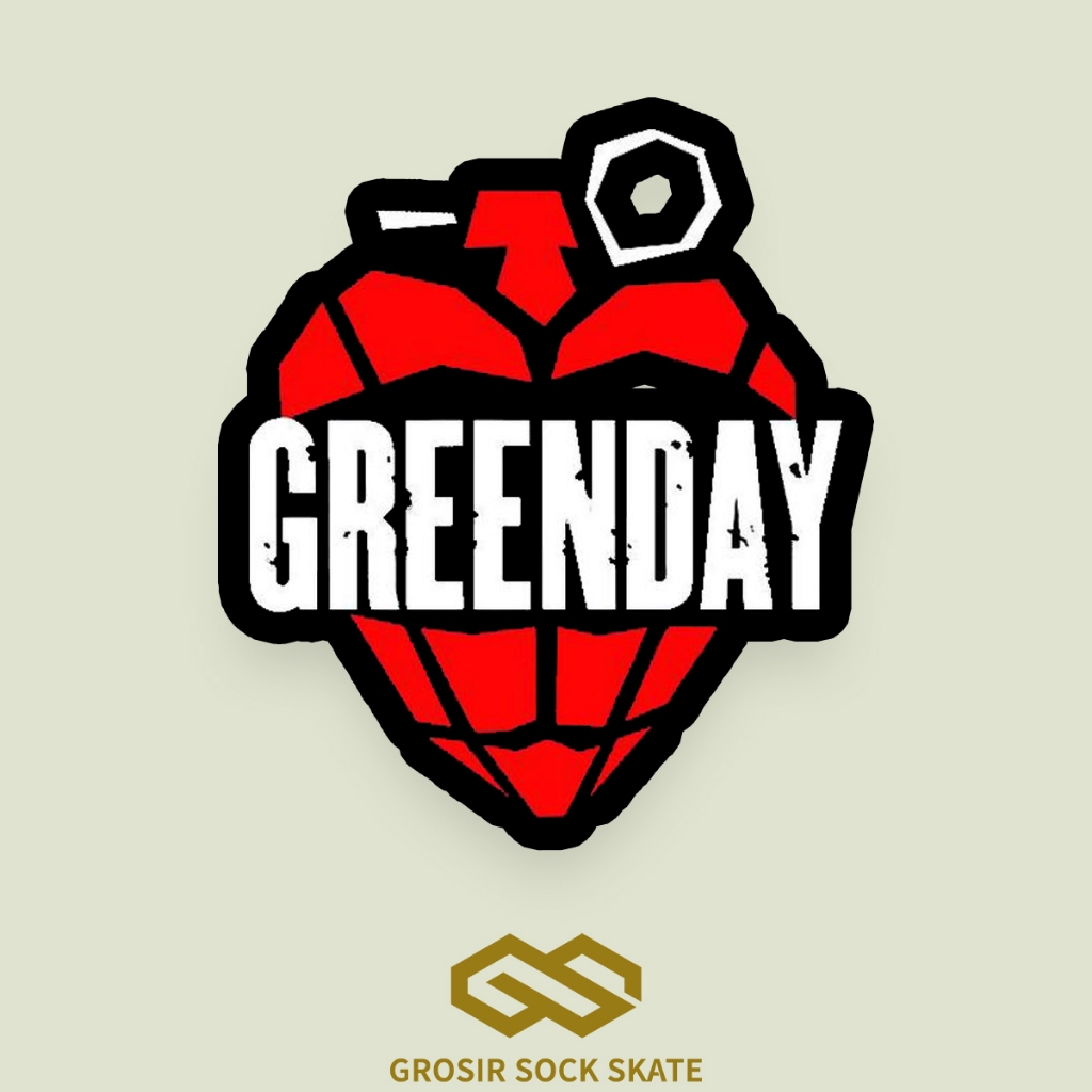 

Sticker GREEN DAY - STIKER MUSIK METAL / DEATHCORE / METALCORE / HYPECORE Air Bahan Vinyl