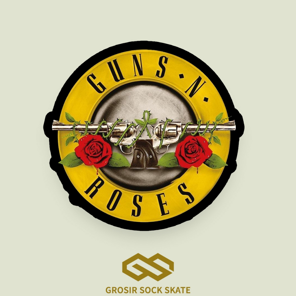 

Sticker GUNS N ROSES - STIKER MUSIK METAL / DEATHCORE / METALCORE / HYPECORE Air Bahan Vinyl