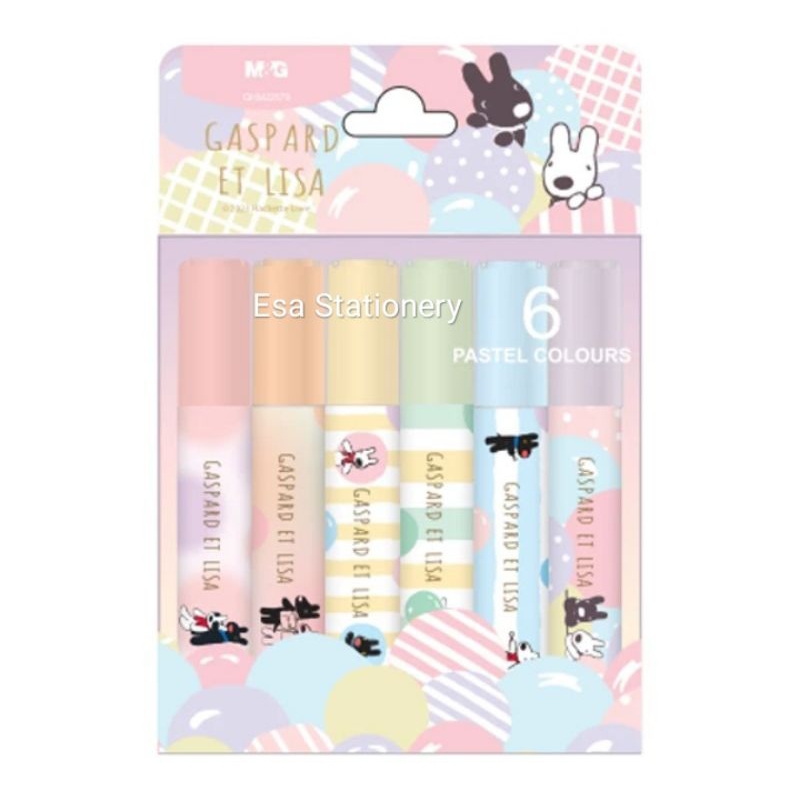 

M&G Highlighter Pastel Colour Gaspard Et Lisa