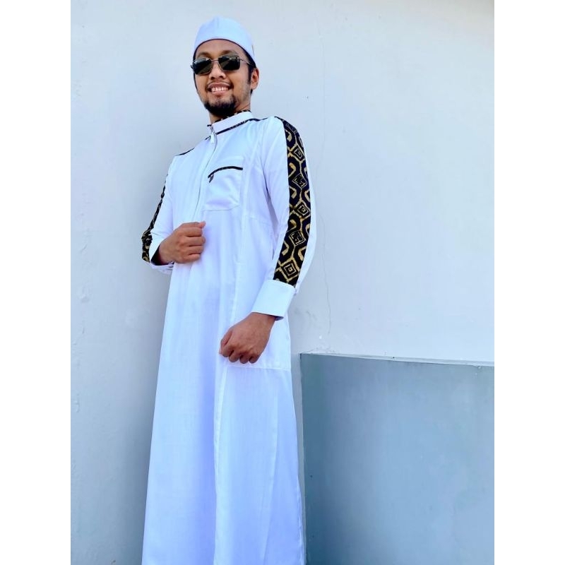 BEST SALE [COD] Elghazi JUBAH THOBE 18 HAMAZ MEWAH JUBAH TERBARU JUBAH ELGHAZI JUBAH HITAM GAMIS