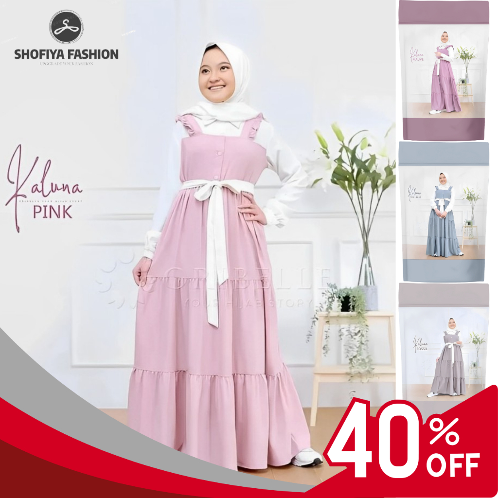 GAMIS MUSLIM ANAK REMAJA 11-15 TAHUN/ASHLEY KIDS/GAMIS MUSLIM ANAK TERLARIS ORIBELLE  GAMIS MUSLIM A