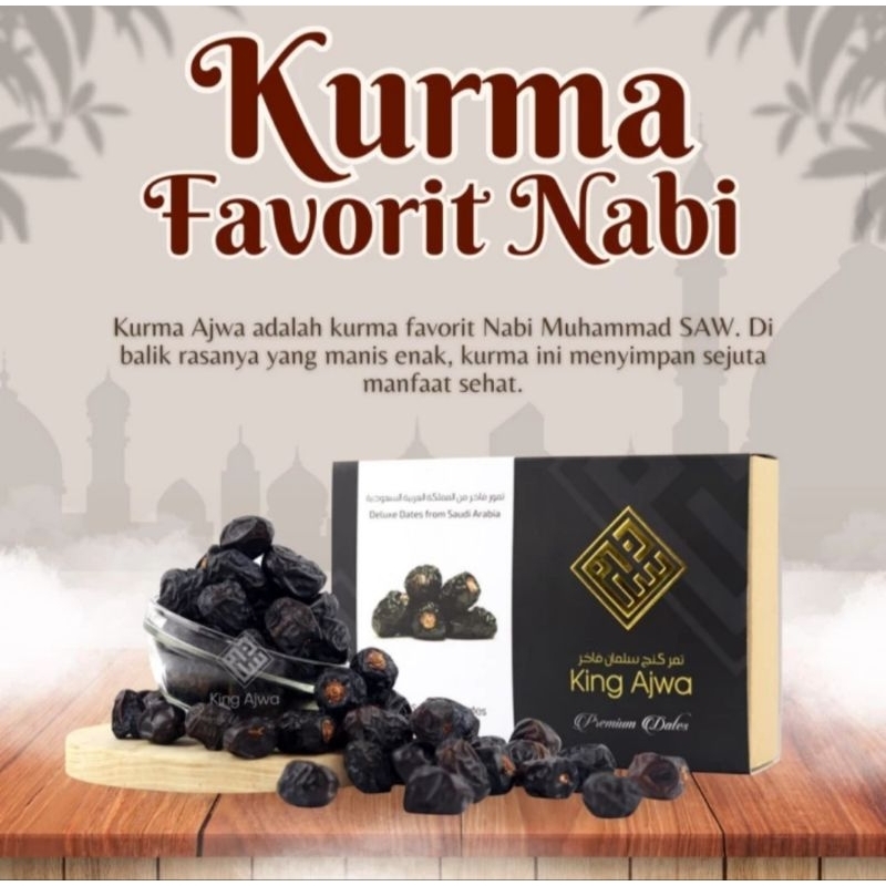 

Kurma King Ajwa 415gr