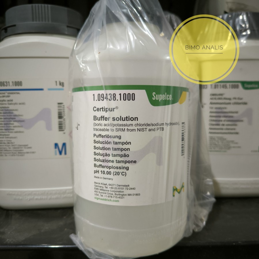 BUFFER pH 10 100ML | BUFFER SOLUTION PH 10 Merck 109438 (REPACK)