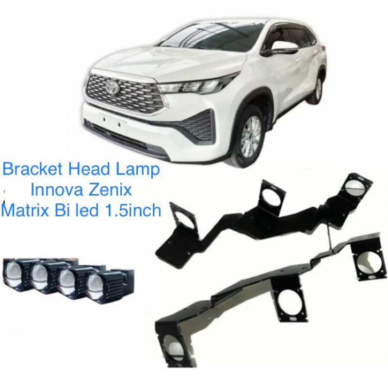 Breket Matrix Bi Led Zenix Innova triple projector
