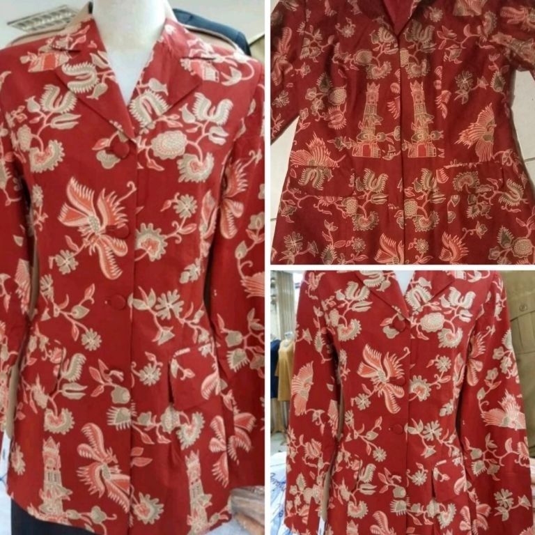 Serbuuuu Blazer Batik Dharma wanita  batik dharmawanita Free PIN dharmawanita