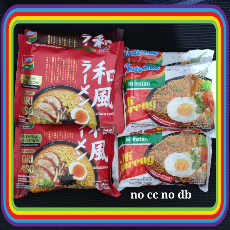 

Indomie Goreng dan Indomie Ramen Torimiso