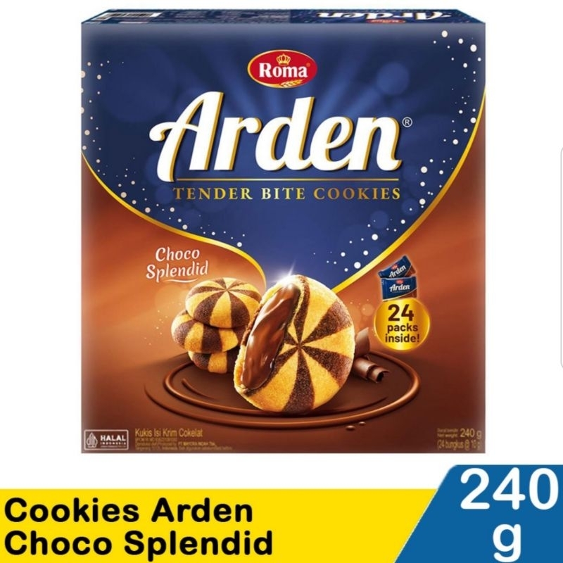 

ROMA COOKIES ARDEN CHOCO SPLENDID 240G EXP JAN 2025