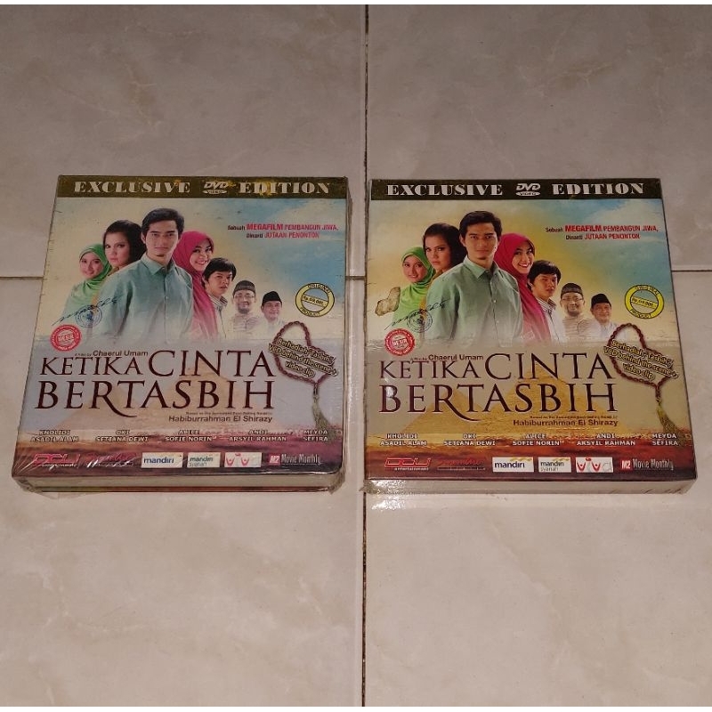dvd original KETIKA CINTA BERTASBIH ( Segel )