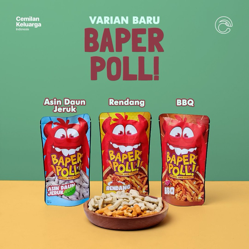 

BAPER POLL | BASRENG SUPER BAPER | SNACK | CEMILAN | VIRAL | KELUARGA INDONESIA