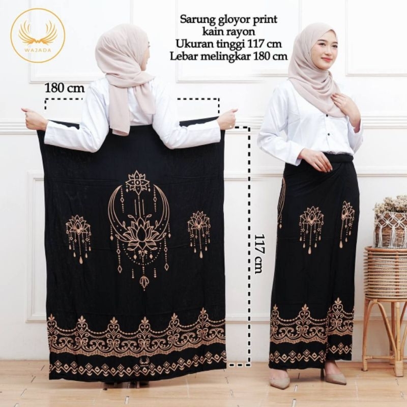 SARUNG GOYOR SANTRIWATI PUTRI / SARUNG WANITA / SARUNG AQIL / SARUNG BATIK / SARUNG SANTRIWATI