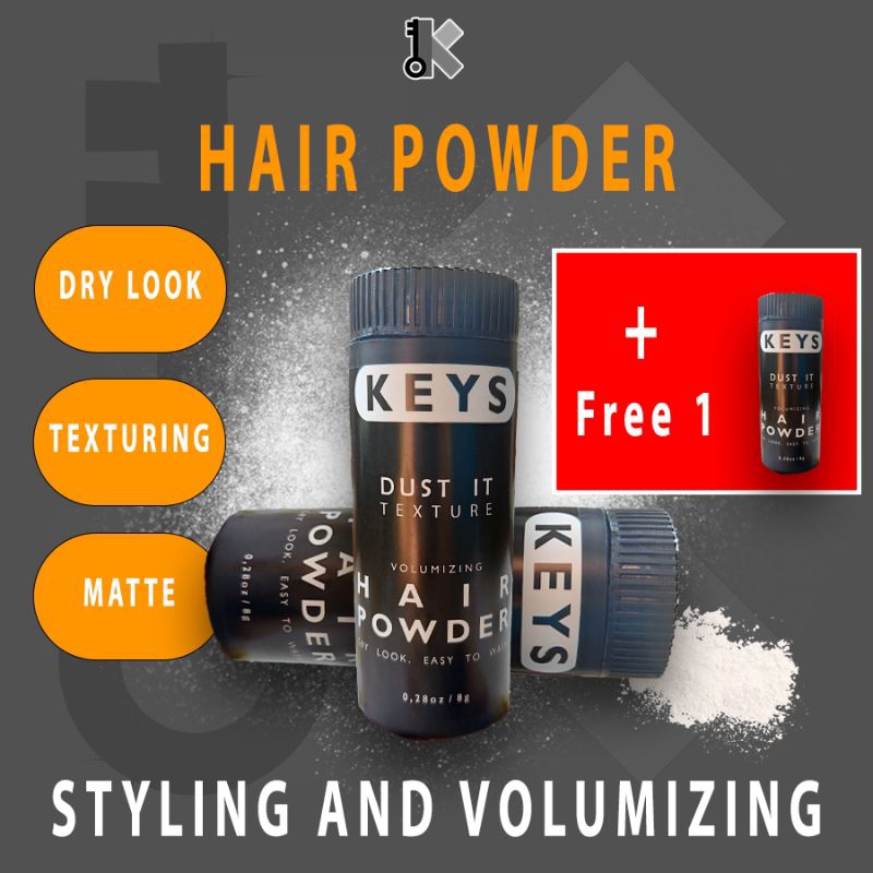 PROMO Paket Usaha HAIR POWDER CLAY 1Kg(20pcs) / +Bonus 1 Tester / No Label / POLOSAN