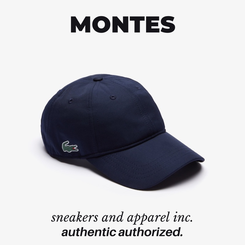 Topi Lacoste Original Organic Cotton Cap Navy