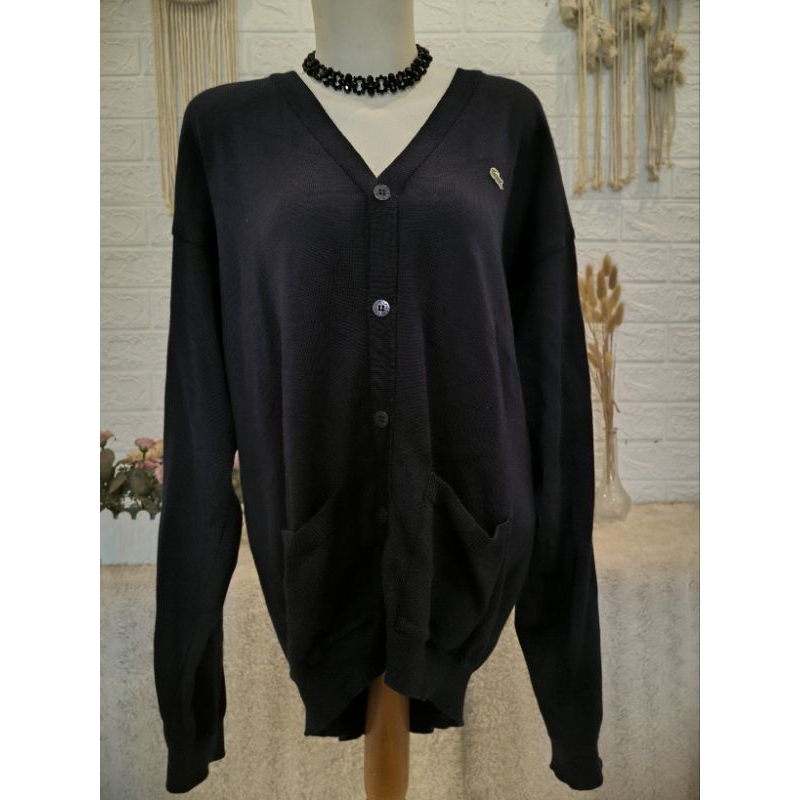 Lacoste cardigan navy