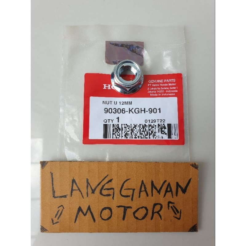 ORIGINAL AHM BAUT MUR AS RODA DEPAN BEAT VARIO SCOOPY CBR SONIC VERZA SUPRA X 125