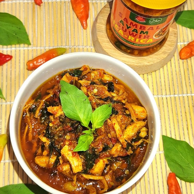 

Sambal Ayam Suwir Kemangi by YaSambal