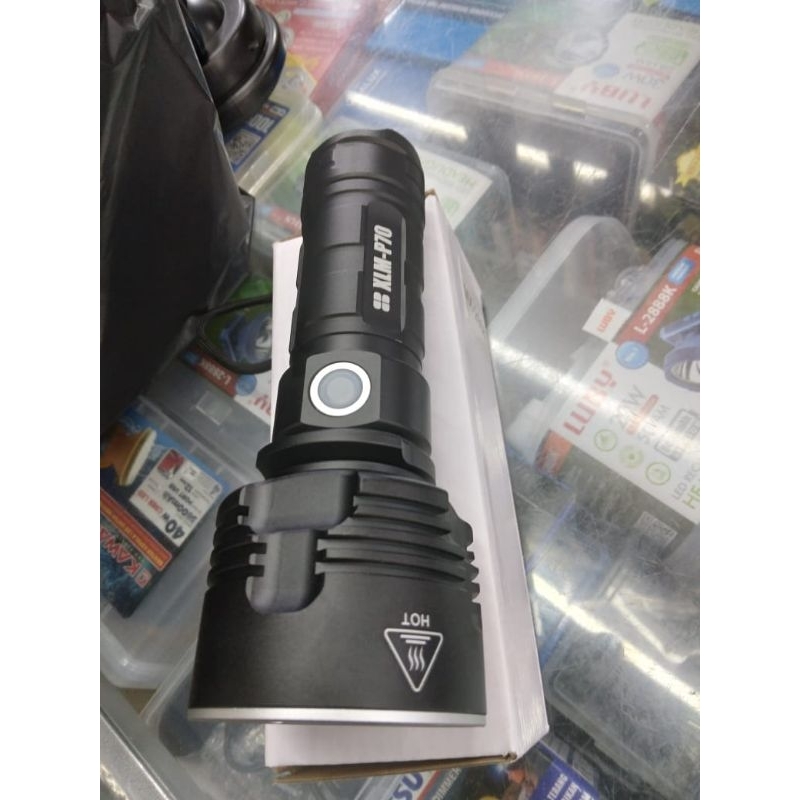 (ORIGINAL)Senter  MX-2008P70 LED CHARGER USB XLM-P70 BATREI 26650 2500LUMENS