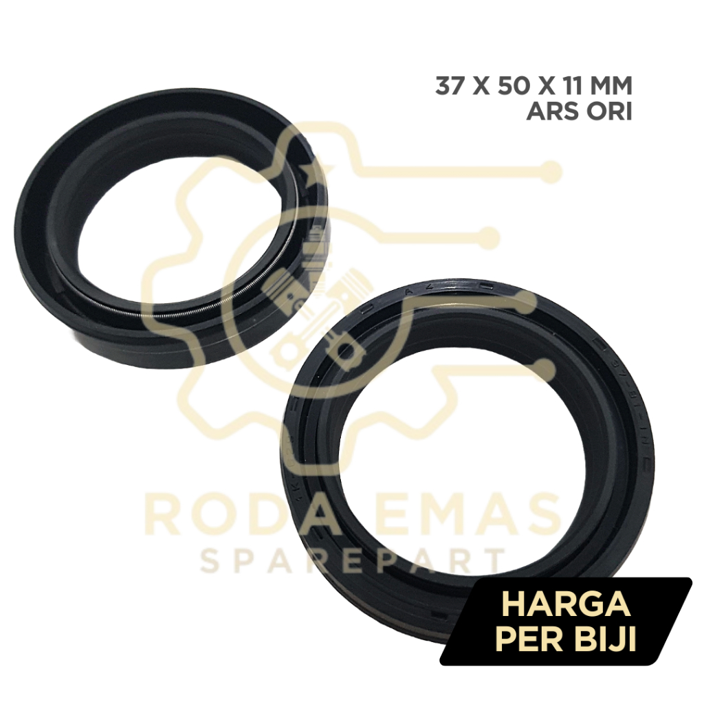 Oil Seal Shock Depan ARS Ori Honda CRF 150 CRF 250 CBR 250 Ninja 250 FI Thunder 250 37 50 11 mm (Sil