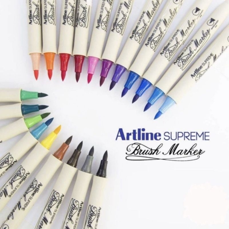 

(Bisa COD) Brush Marker Artline Bright