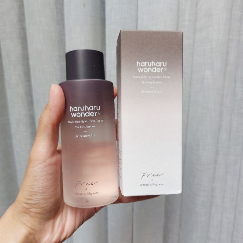 HaruHaru Wonder Black Rice Hyaluronic Toner Non Fragrance Preloved