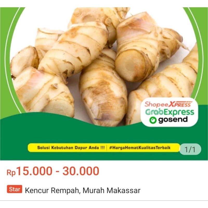 

kencur rempah