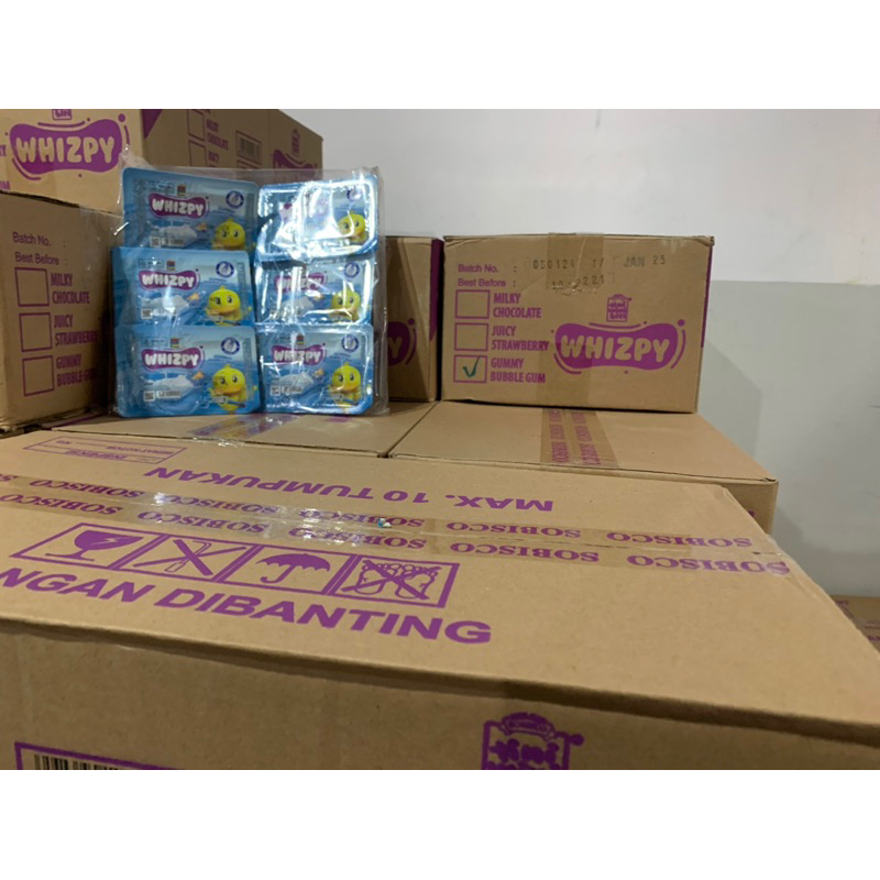 

Tini Wini Biti Whizpy Buble Gum Kemasan 1 kardus isi 48 pcs.