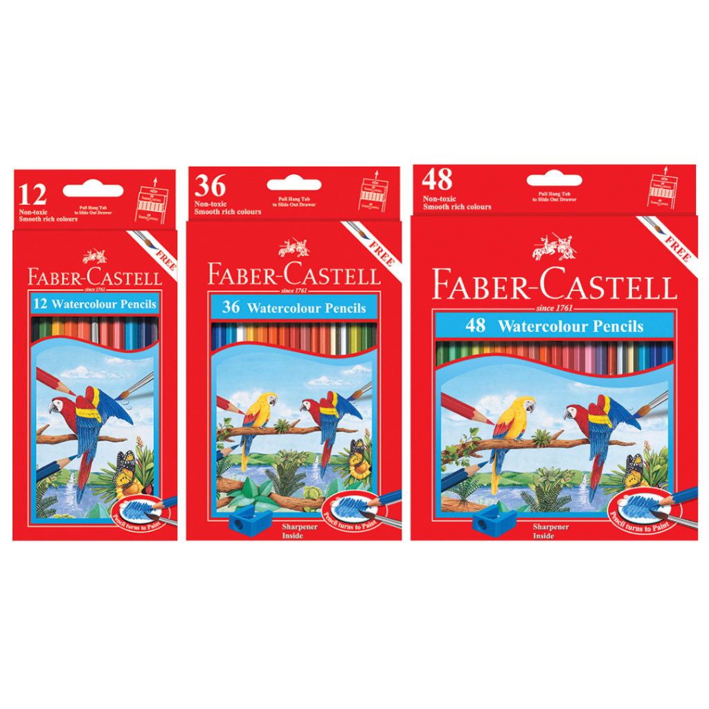 

PENSIL WARNA WATERCOLOUR : FABER-CASTELL