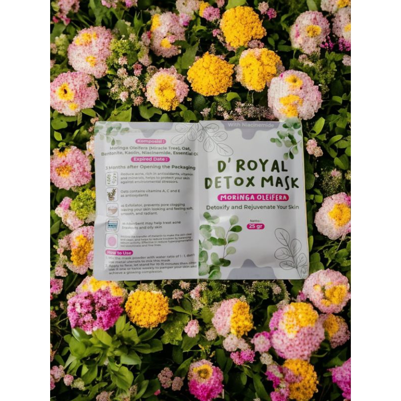 Masker Detox daun kelor masker alami daun kelor mencerahkan dan menyehatkan wajah