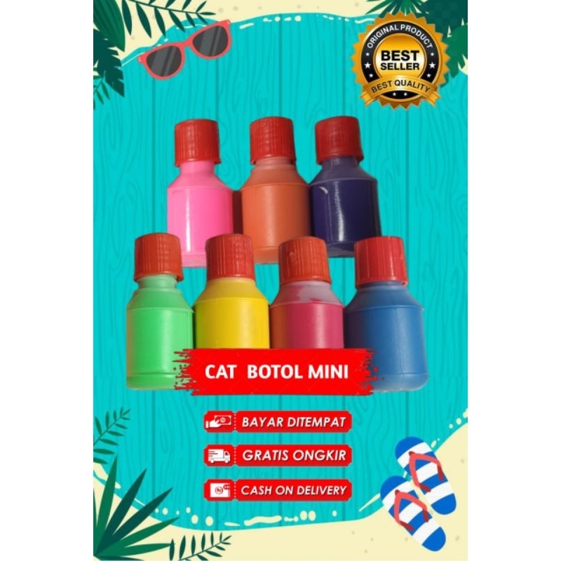 

cat botol mini 10ml