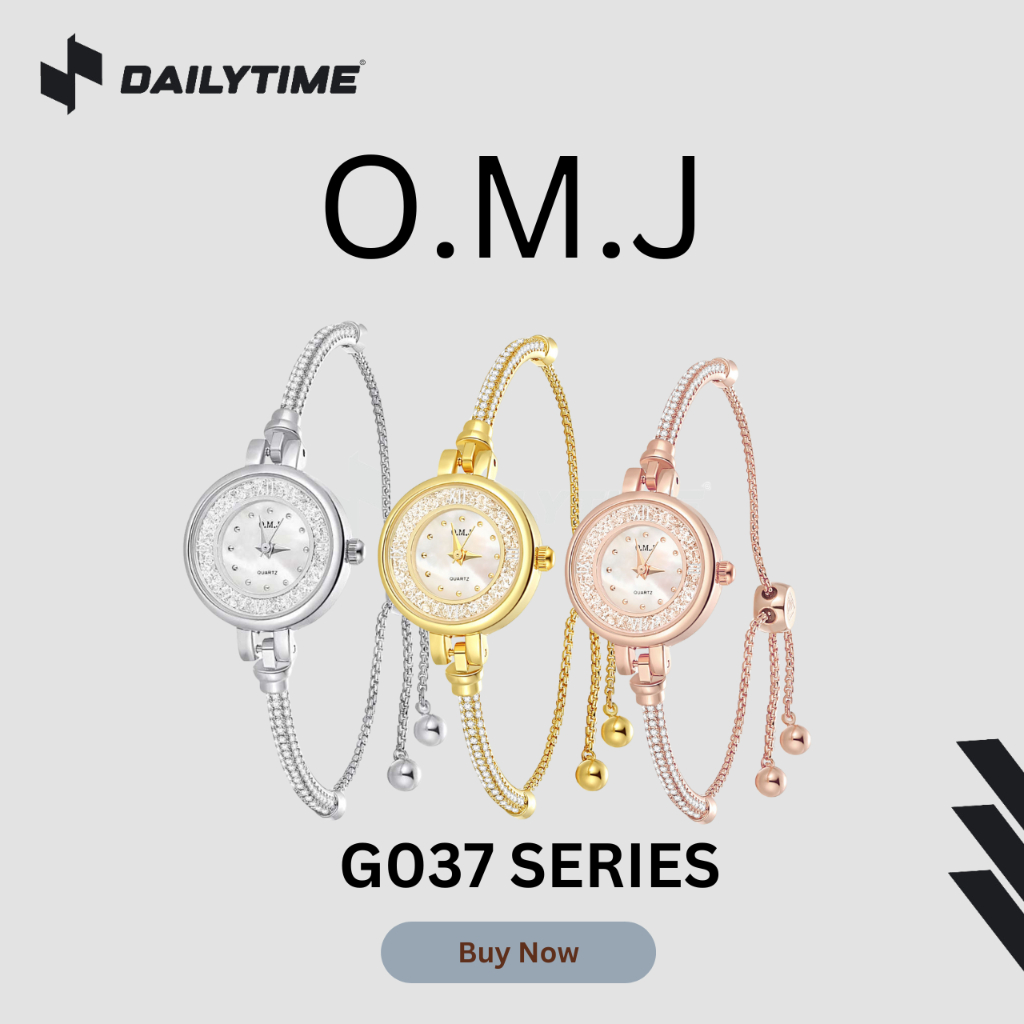 [ PROMO ] OMJ Jam Tangan Wanita Analog Watch Fashion Original G037 Series