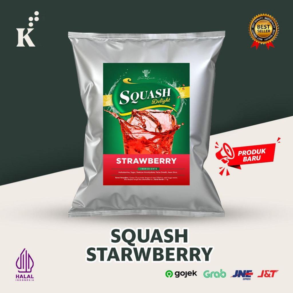 

Bubuk Minuman Squash Strawberry Javaland 1kg