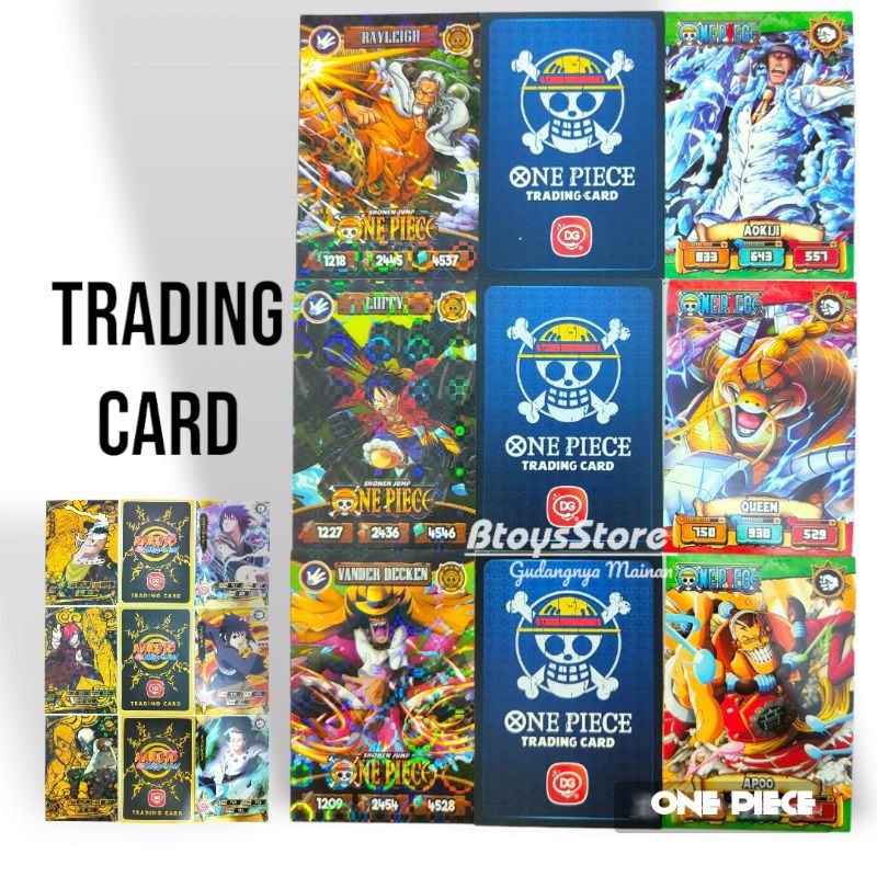 30 Kartu Trading Card Naruto Foil Original DG