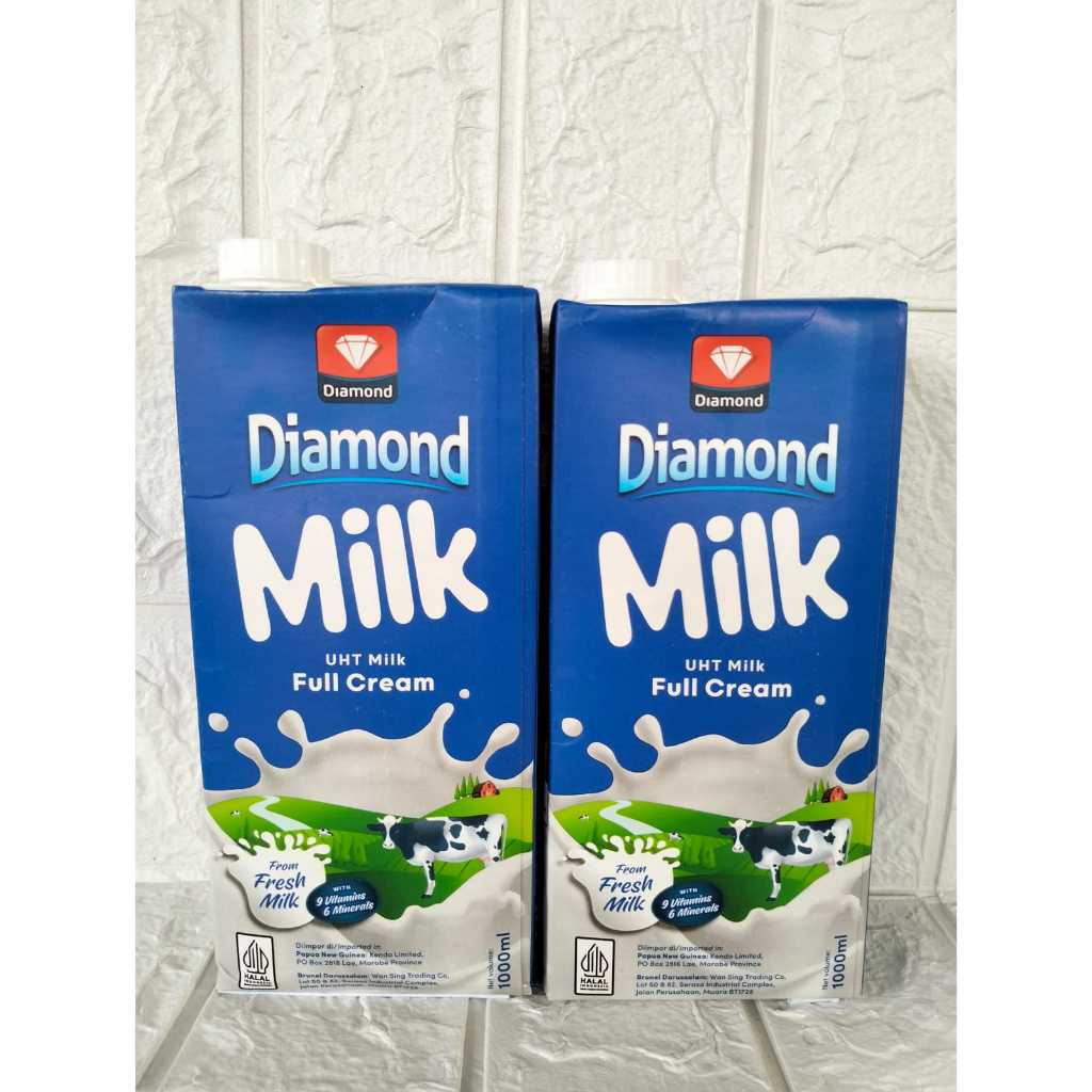 

Susu Uht Diamond Milk Full Cream Halal Free Bubble Wrap dan Dus Tebal