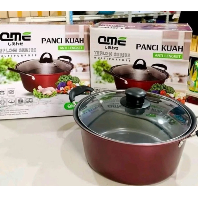 Panci Kuah Tutup Kaca / Panci smSerbaguna