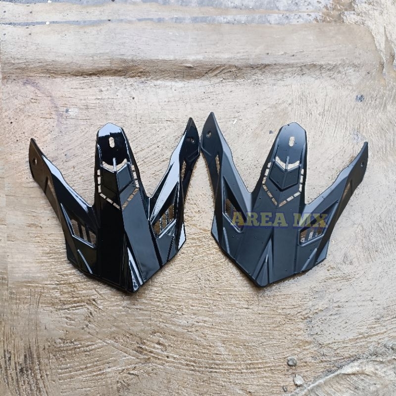 PET HELM TRAIL TOPI DEPAN HELM CROSS UNIVERSAL