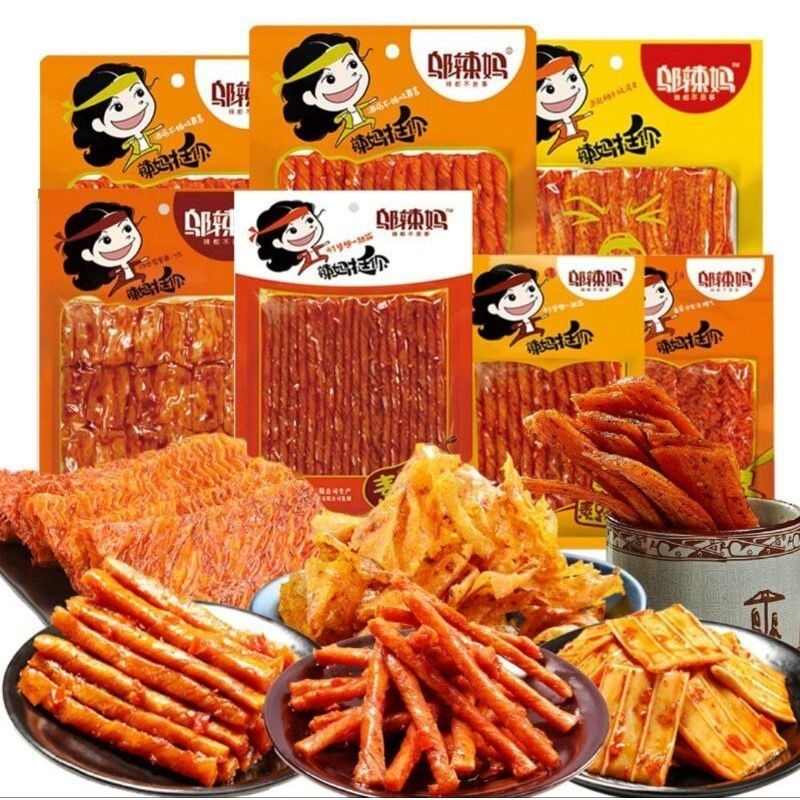 

HALAL/Latiao Wulama Strip Kembang Tahu/SNACK LATIAO