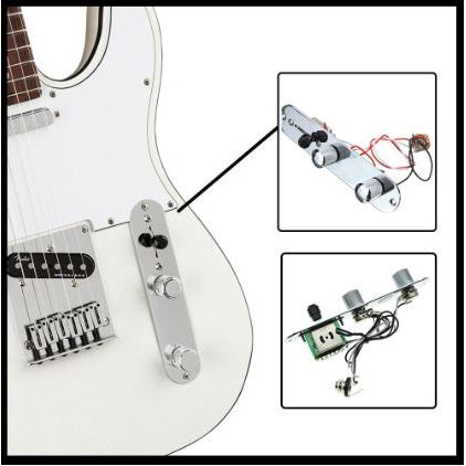 Pre Wiring Plat Body Telecaster Chrome