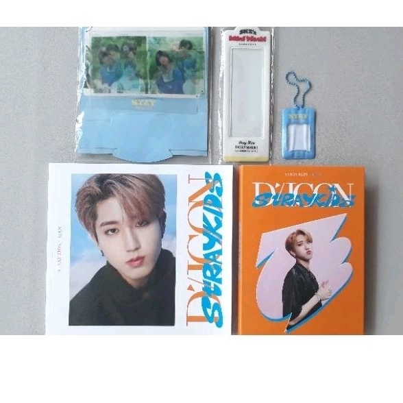 STRAY KIDS HAN JISUNG BINDER PHOTOBOOK DICON PHOTOFILM ID HOLDER FANKIT 2ND GENERATION PHOTO STRIP H